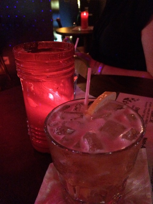 A sazerac from the Mahogany Bar.